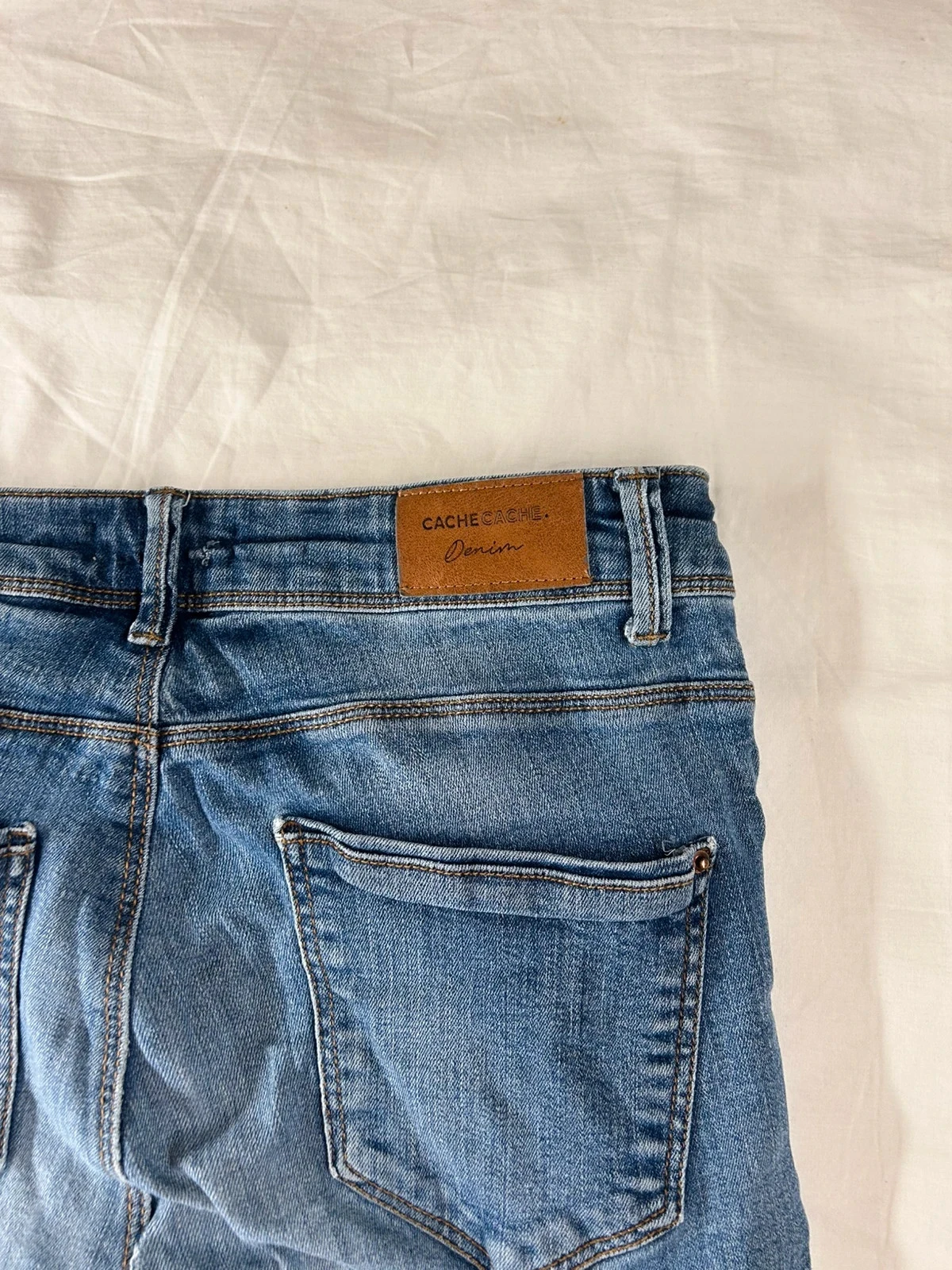 Jean slim claro azul cache cache – photo 10
